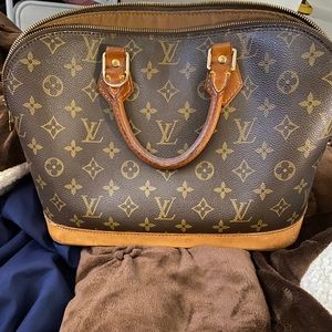 Louis Vuitton alma purse vintage